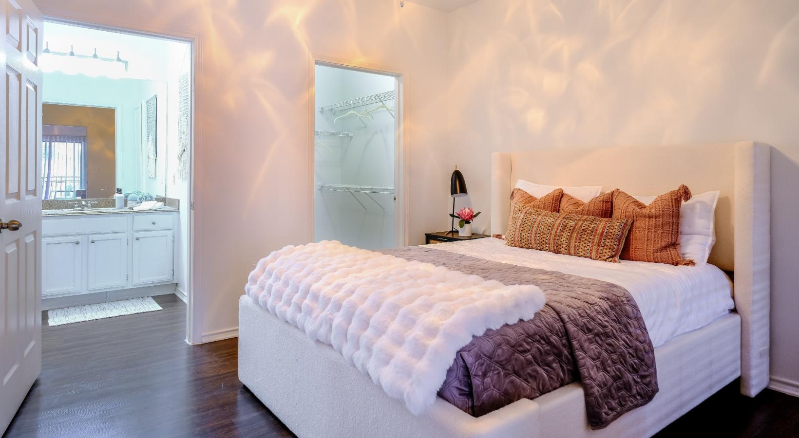 Generous bedroom offerings to fit every family a bedroom with a walk-in closet