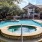 outdoor pool and jacuzzi